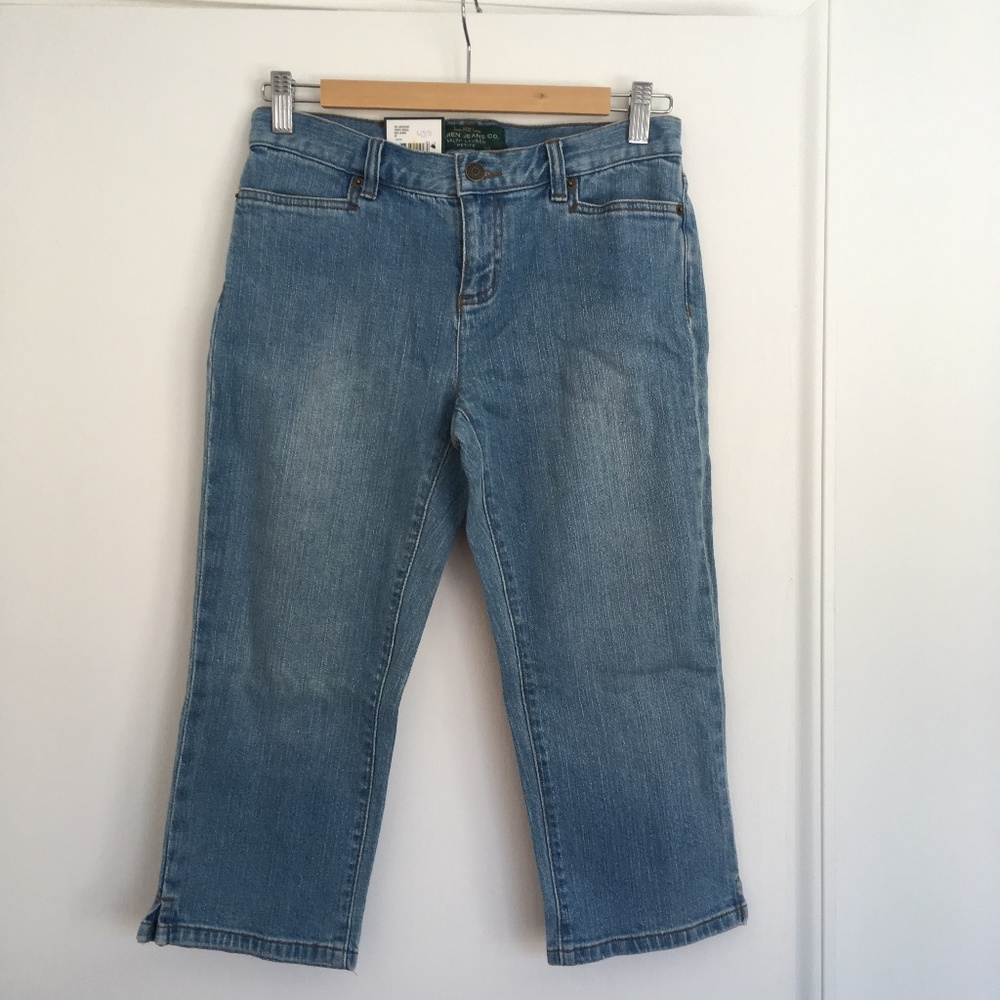 NWT Ralph Lauren Crop Jeans Mid-Calf Capri